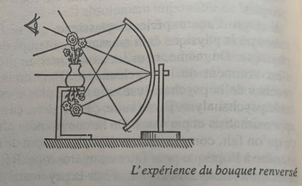 The experiment of the Inverted Bouquet by Lacan